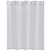 Tende con tende 2 pcs Grigio chiaro 140x140cm Poliestere - Foto miniatura 4
