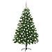 Albero di Natale con 300 LED con supporto Verde 180 cm PE - Foto miniatura 3