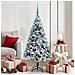 Albero di Natale artificiale con 150 LED Bianco 150 cm - Foto miniatura 2