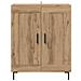 Credenza Rovere artigianale 69,5 x 34 x 90 cm - Foto miniatura 6
