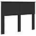 Testiera con testiera Rovere Nero 135 cm Legno multistrato - Foto miniatura 1