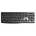 K-3803S tastiera Universale USB QWERTY US International Nero - Foto miniatura 1