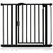 Safetots Cancelletto Per Scale A Pressione Con Chiusura Automatica, 89,4cm - 96,4cm, Nero Opaco - Foto miniatura 1