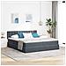 Letto con Contenitore con materasso Grigio scuro 90 x 200 cm - Foto miniatura 2