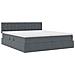 Letto con Contenitore con materasso Grigio scuro 90 x 200 cm - Foto miniatura 5