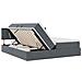 Letto con Contenitore con materasso Grigio scuro 90 x 200 cm - Foto miniatura 7