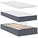 Letto con Contenitore con materasso Grigio scuro 90 x 200 cm - Foto miniatura 8