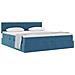 Letto con Contenitore con materasso Blu Scuro 100 x 200 cm - Foto miniatura 3