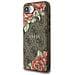 Custodia Per Iphone 16e, Marrone, Con Motivo Floreale, Magsafe - Foto miniatura 1