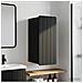 Armadio da bagno a muro ZWOLLE Nero 30 x 31 x 63 cm - Foto miniatura 2