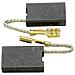Spazzole di carbone per Bosch GSH 11 E - 6,3 x 16 x 26 mm - coppia - Foto miniatura 2