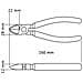 Tronchese con Taglienti Diagonali da 160 mm - Foto miniatura 5