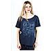 T-shirt Donna Light Jersey Blu S - Foto miniatura 1