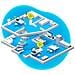 Powerline 1260 WLAN Set 1200 Mbit /s Collegamento Ethernet LAN Wi-Fi Colore Bianco 2 pz - Foto miniatura 5