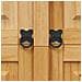 Credenza in Legno di Pino Messicano Corona Range 80x40x170 cm - Foto miniatura 2