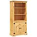 Credenza in Legno di Pino Messicano Corona Range 80x40x170 cm - Foto miniatura 1