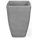 Vaso Da Fiori Moderno Rettangolare Grigio 74x32x45cm Baris - Foto miniatura 22