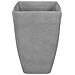Vaso Da Fiori Moderno Rettangolare Grigio 74x32x45cm Baris - Foto miniatura 31