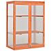 Gabbia per Uccelli in Legno di Pino e Abete 125,5x59,5x164 cm - Foto miniatura 1