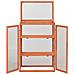 Gabbia per Uccelli in Legno di Pino e Abete 125,5x59,5x164 cm - Foto miniatura 7