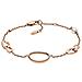 Bracciale Fossil Jf03347791 Oro Rosa Acciaio 316l Donna - Foto miniatura 1