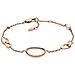 Bracciale Fossil Jf03347791 Oro Rosa Acciaio 316l Donna - Foto miniatura 3