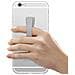 Supporto Per Dito Sling Grip Per Cellulare / Tablet / Ipod / Ereader Maniglia Cinghia Di Imbracatura In Argento - Foto miniatura 6