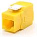 Keystone Cat. 6 Utp Yellow Tool Less - Foto miniatura 2