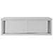 Armadio Da Cucina Ad Ante Scorrevoli 150x40x50cm Acciaio Inox - Foto miniatura 6