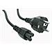 Power Cord Notebook (1.8m) , Maschio / femmina, 1,8m, Nero - Foto miniatura 2