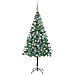 Albero di Natale Artificiale con Set Palline LED e Pigne 180 cm - Foto miniatura 1