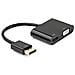 Adattatore Displayport Dp A Doppio Monitor Hdmi 4k E Vga F Ec1457 - Foto miniatura 1