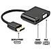 Adattatore Displayport Dp A Doppio Monitor Hdmi 4k E Vga F Ec1457 - Foto miniatura 3