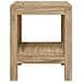 Tavolino da Bagno 45x35x45 cm in Legno Massello di Teak - Foto miniatura 2