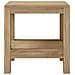 Tavolino da Bagno 45x35x45 cm in Legno Massello di Teak - Foto miniatura 4