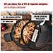 Pentola a Bassa Pressione Antiaderente da 5 Litri | Conserva i Nutrienti degli Alimenti, Dimezza il Tempo di Cottura, Risparmio Energetico | Per Tutti i Piani Cottura, Inclusa Induzione | Diametro: 24 cm, Colore: Rosso - Foto miniatura 4