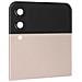 Copribatteria Superiore Originale Z Flip4 Con Schermo Esterno Pink Gold - Foto miniatura 5