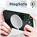 Cover Magsafe Per Iphone 13 Silicone Protezione Fotocamera Bordo Cromato Verde - Foto miniatura 5