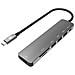 Hub Usb-cc To 3usba/usbc/hdmi/tf/sd - Foto miniatura 1