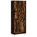 Credenza Rovere Fumo 69,5x34x180 Cm In Legno Multistrato - Foto miniatura 2