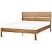 Letto Legno Boisset 160 X 200 Cm Marrone Scuro - Foto miniatura 6