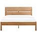 Letto Legno Boisset 160 X 200 Cm Marrone Scuro - Foto miniatura 8