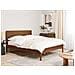 Letto Legno Boisset 160 X 200 Cm Marrone Scuro - Foto miniatura 9