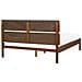 Letto Legno Boisset 160 X 200 Cm Marrone Scuro - Foto miniatura 12