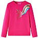 Maglietta Da Bambina A Maniche Lunghe Fucsia 116 - Foto miniatura 1
