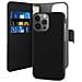Custodia Per Iphone 13 Pro Folio 2 In 1 Cover Magnetica E Portacarte, Nero - Foto miniatura 1