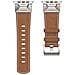 Cinturino Universale Per Apple Watch 4/5/6/7/8/9, 42/44/45/49mm Darkbrown - Foto miniatura 1