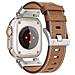 Cinturino Universale Per Apple Watch 4/5/6/7/8/9, 42/44/45/49mm Darkbrown - Foto miniatura 2