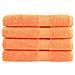 Asciugamani SOLUND 4 pz Arancione 100x200 cm 600 g /m² - Foto miniatura 1