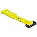 Fascetta per cavi a strappo con gancio e occhiello di fissaggio L 150 x L 20 mm giallo 5 pezzi - Foto miniatura 1